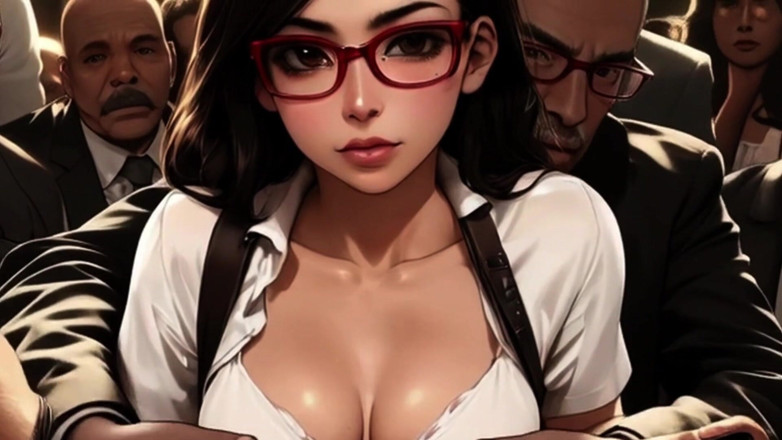 Spicy Toons: Des étudiantes cockhungry se font baiser dans une fosse à bites