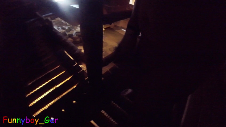 Funnyboy-Ger: Sudando e segando nudo in una sauna mistica nel fienile.