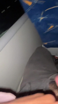 Kouřím neznámého cestujícího ve skutečném autobuse a on mi stříká do pusy