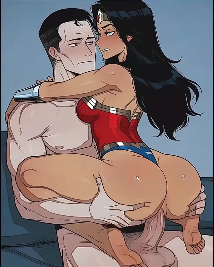 Neon dreams: Neon Dreams - Wonder Woman suce et baise