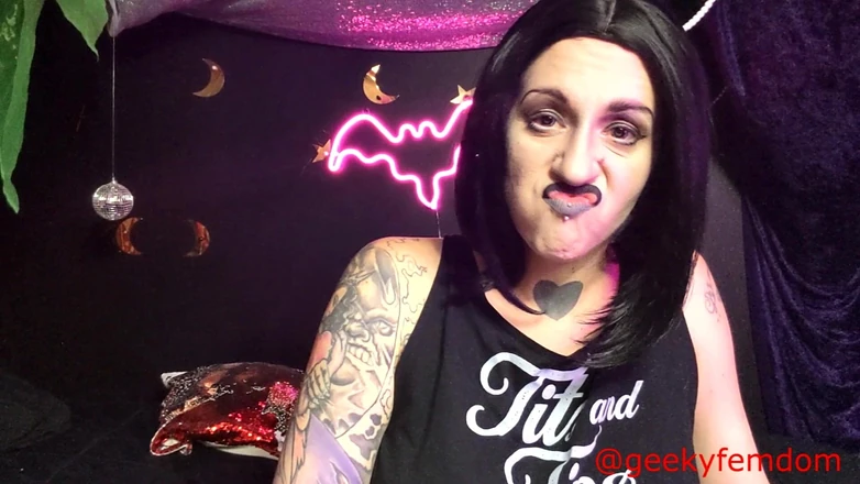 Geeky Femdom: Satanic Rocker Chick