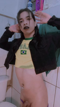 She Is a Slut in Panties Cock Delight Carla Woman Transvestite