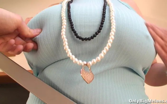 Only Big Melons: Squeezing These Perfect Nipples