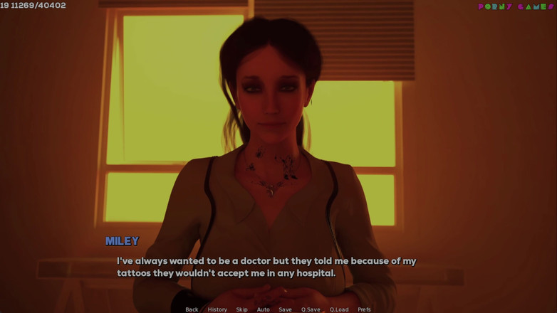 Porny Games: シャマンデヴの『Shadows of Desire』 - 射精嫌いがフェイシャルを受ける、マイリーはBBC 54が大好き