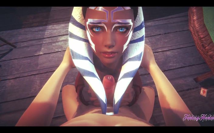 Yaoitube: Starwars Hentai pov Ahsoka 3D 4D - la cowgirl viene scopata stily pompino...
