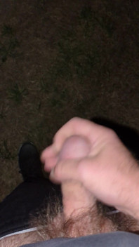 Jerk off Outdoors