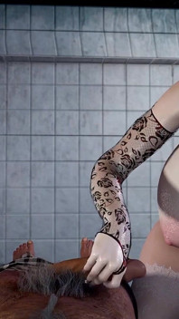 3D Huge Boobs Korean Slut Have a Hardcore Blowjob Sex
