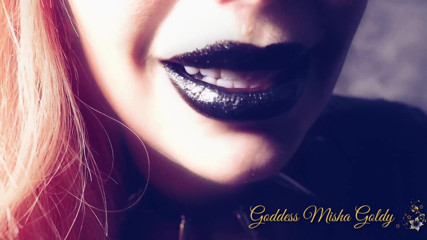 Goddess Misha Goldy: Persönliche dominante krankenschwester für eine alte oma mit schwarzen hochglänzenden...