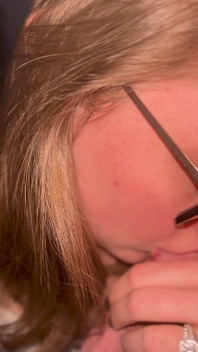 Amateur Wife Gives Sensual Blowjob with Titjob Cum