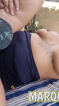 Thresome anal sert sikiş ve amcık dölleme
