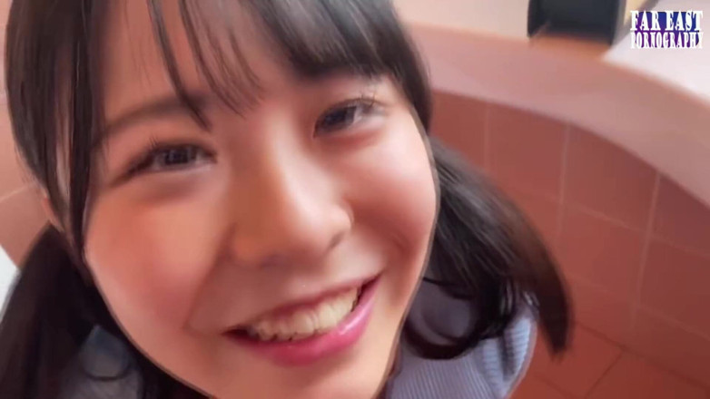 Far East pornography: F-cup cup ciuman matahari menunggang dengan si cantik penyayang mani...