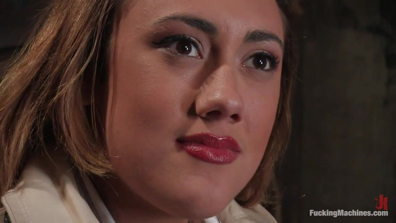 Fucking Machines by Kink: Intrappolato e legando Gwen diamond