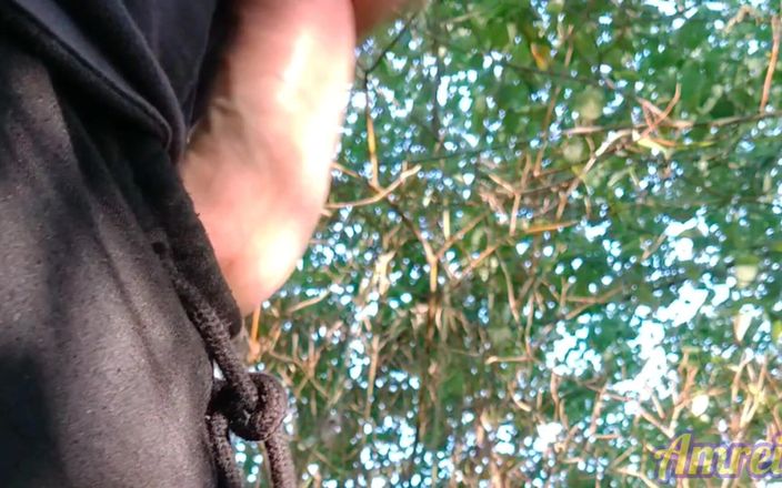Amreis: Peed on Camera for the First Time and Cum Later...
