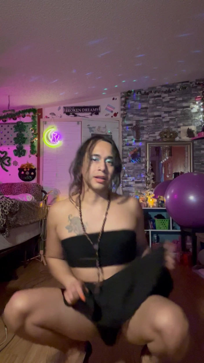 TSJade95: Černá mini sukně a tube top sexy tanec do Bomdiggybombom