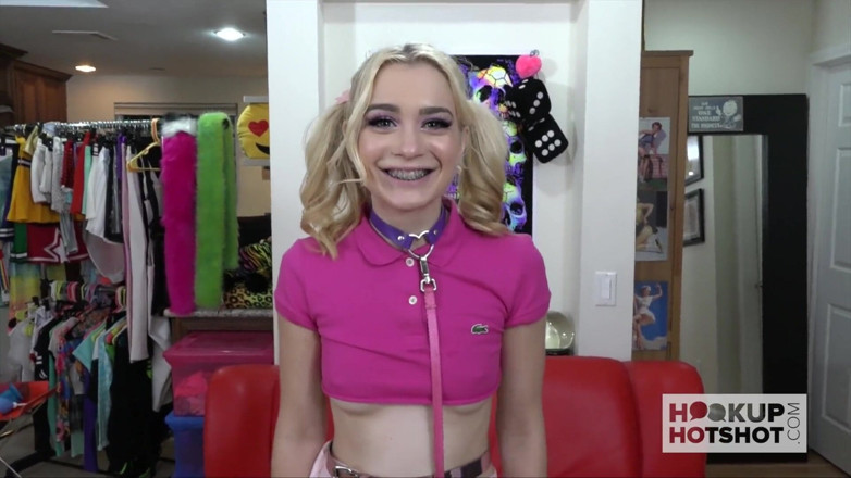 Hookup Hotshot: Cute Teen with braces gets completely destroyed by guy she...