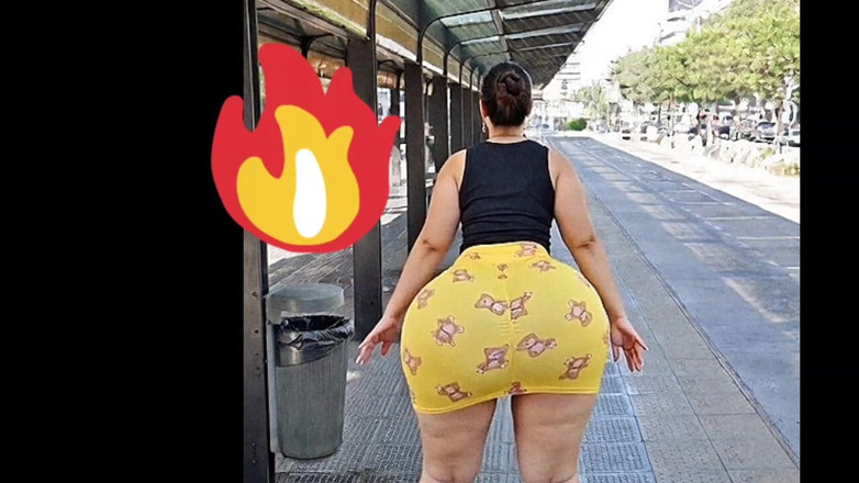 Xprohibidox1: アルゼンチンでバスを待つ大きなお尻
