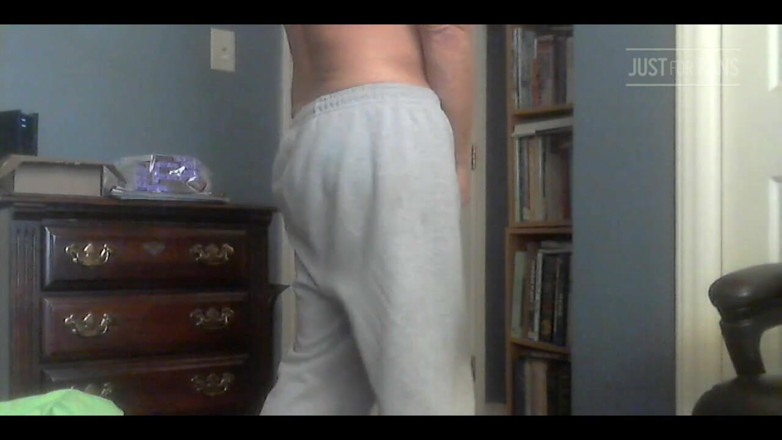 RobertLacrosse: Pissed Sweats off, Stroking Cumshot