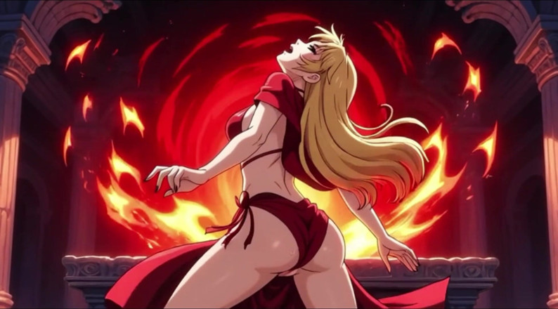 My night collection: Scarlet Witch rivela il suo lato erotico con la rossa...