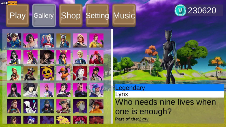 LewdArcade: Colecție de scene de sex Forthub, partea 02 - Parodie Fortnite joc...