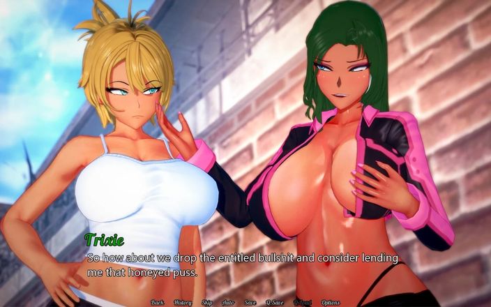 Nala plays games 77Futas: Futas World of Ntr - # 6 Futa Route Gameplay