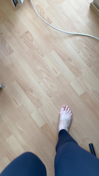Op blote voeten lopen