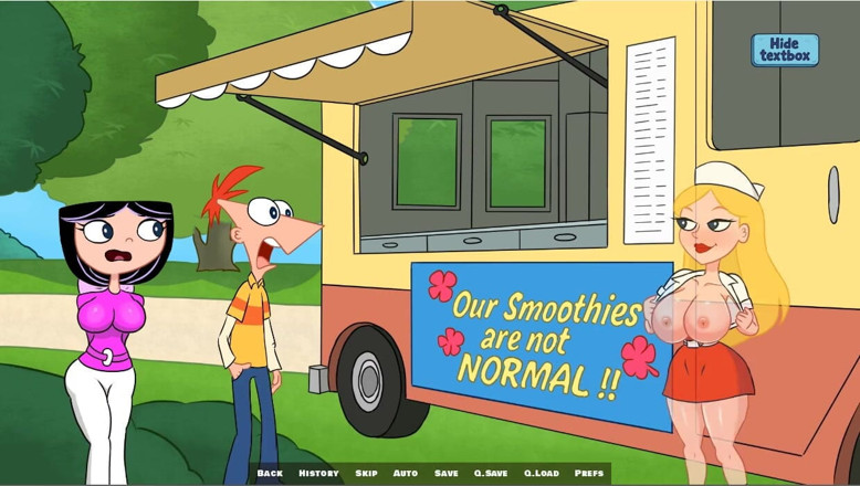 XXX Games Bunk: Xsummer - Gameplay - Roleplay - Parody - Phineas and Ferb - Adult Version - Part 1