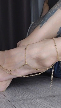 Sexy Feet with Chain