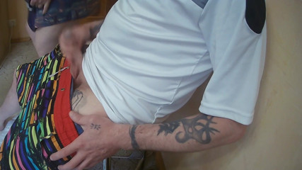 Zona901: Caught jerking off and helped to cum