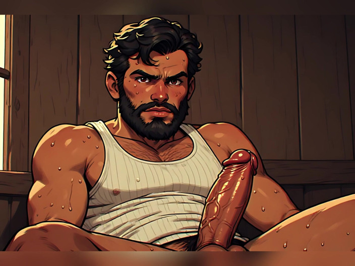 Erotic Man: Cocks Out Ai Art