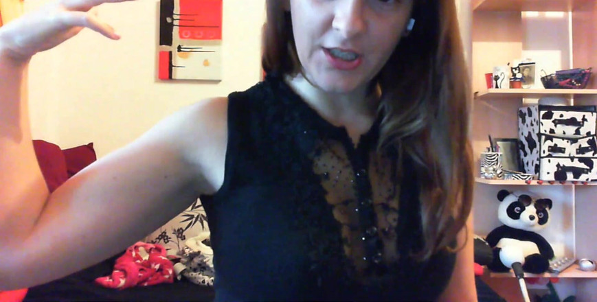 Nicoletta Embassi: Roleplay Findom Recorded on Skype: My Jerk Likes to Spend...