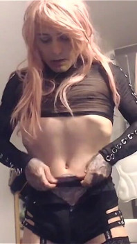 Showing of Body Feeling Horny After Night at Club