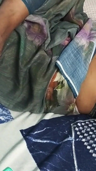 Nattukattai Tamil Stepaunty on Bed