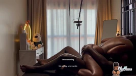 在他让我射了两次后，我在几秒钟内让他很快射精