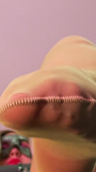 POV Worship Nylon Soles of Goddess Above You