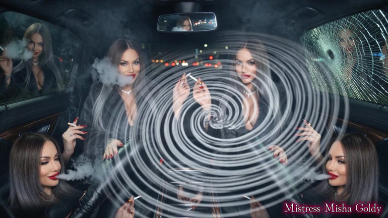 Goddess Misha Goldy: Powinieneś być na moim tylnym siedzeniu
