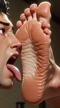 90yo Granny Uses Slave to Lick Her Wrinkled Feet - Extremely Horny