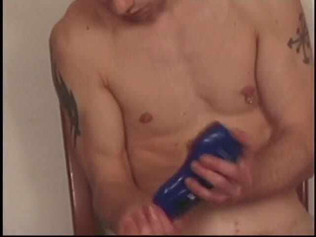 Gays Case: Three cute white guys with hot bodies play with their...