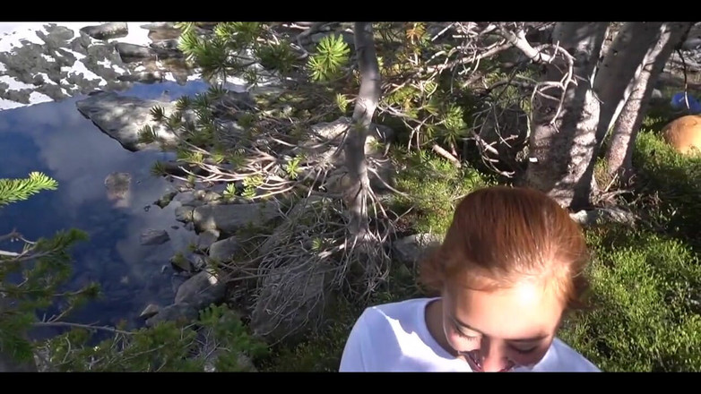 BrandiBraids: Plaisir facial coquin en plein air