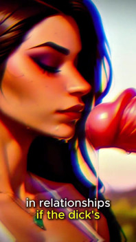 (4k) AI 3D-geanimeerde porno - latina slechterik aanbidt grote blanke pik (interraciale asmr) - AI Visuals X