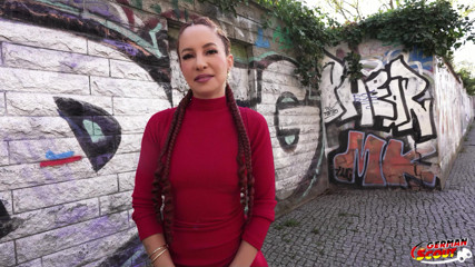 German Scout: German Scout - Round Ass Latina Cougar Roberta Faganelli No Condom...