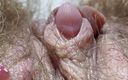 Cute Blonde 666: Grote clitoris close-up 4k