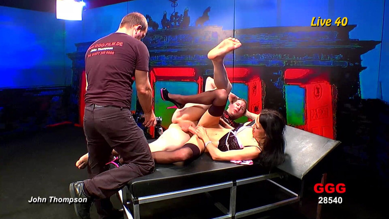 Gang Bang Germany: Ggg John Thompson - aymie live40 जंगली सामूहिक चुदाई उत्सव