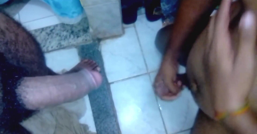 Couple 2 Black: Video 097 Pissing on Him for The First Time