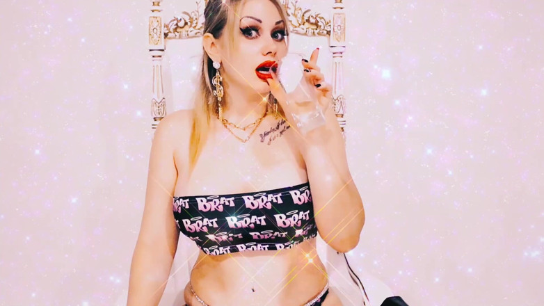 Goddess Misha Goldy: Sei un solo patetico idiota pervertito! Prendi la tua parte...