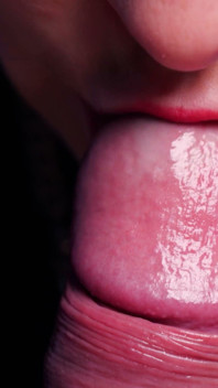 Anya'nın asmr oral fantezisi: aşırı makro oral seks, bridle oyunu ve ağır boşalma