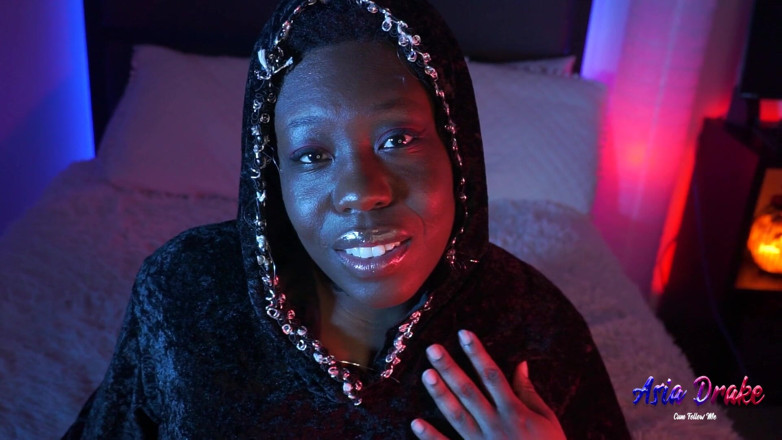 Dark Wet Dreemz: Ebony bbw demoness JOI | Uctívání zadku