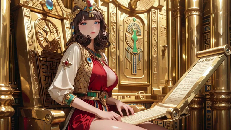 Tay Swift X: Lazy on the Golden Throne in Red &amp; Gold, a Private...