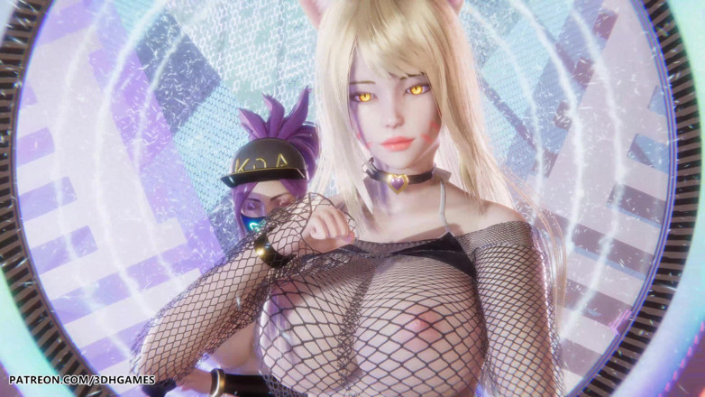 3D-Hentai Games: [mmd] Le Sserafim - Girls Eve Sexy striptýzová hvězda Blade Hentai...