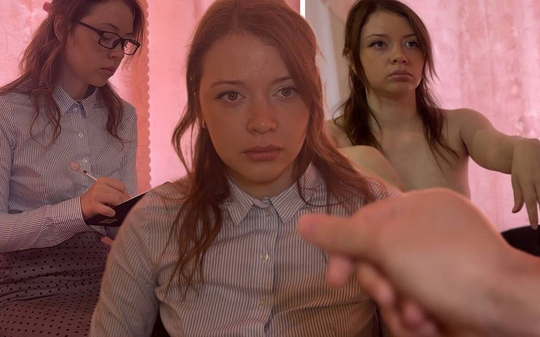 From Annoying Teacher to Controlled Naked Zombie Doll: Ass Fingering Cat Walk Striptease (Spacenintenda)