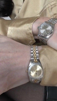 Stepmother Shows You Her Beautiful Wristwatch Hands, JOI Lady Victoria Valente